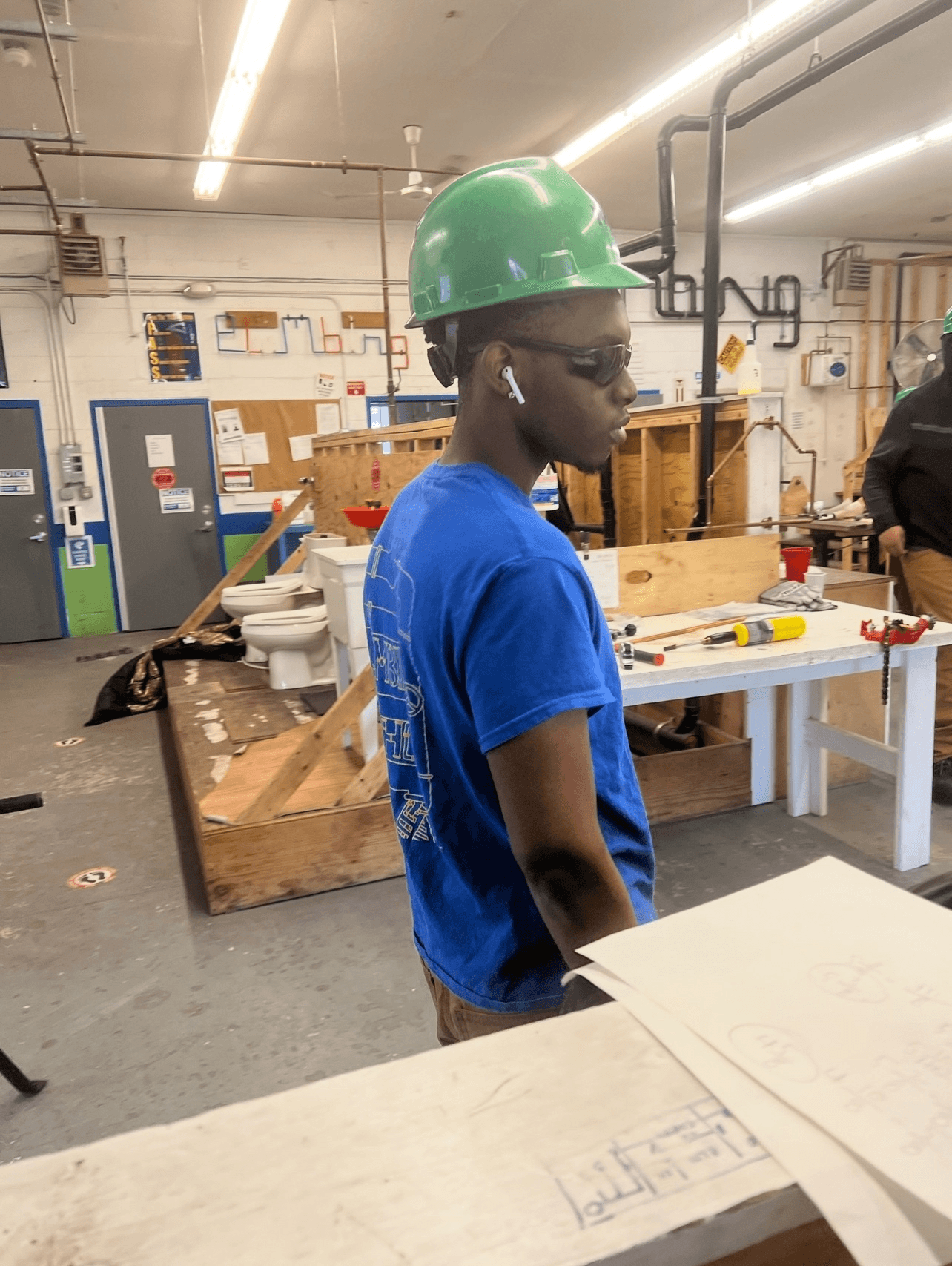 Plumbing field experience